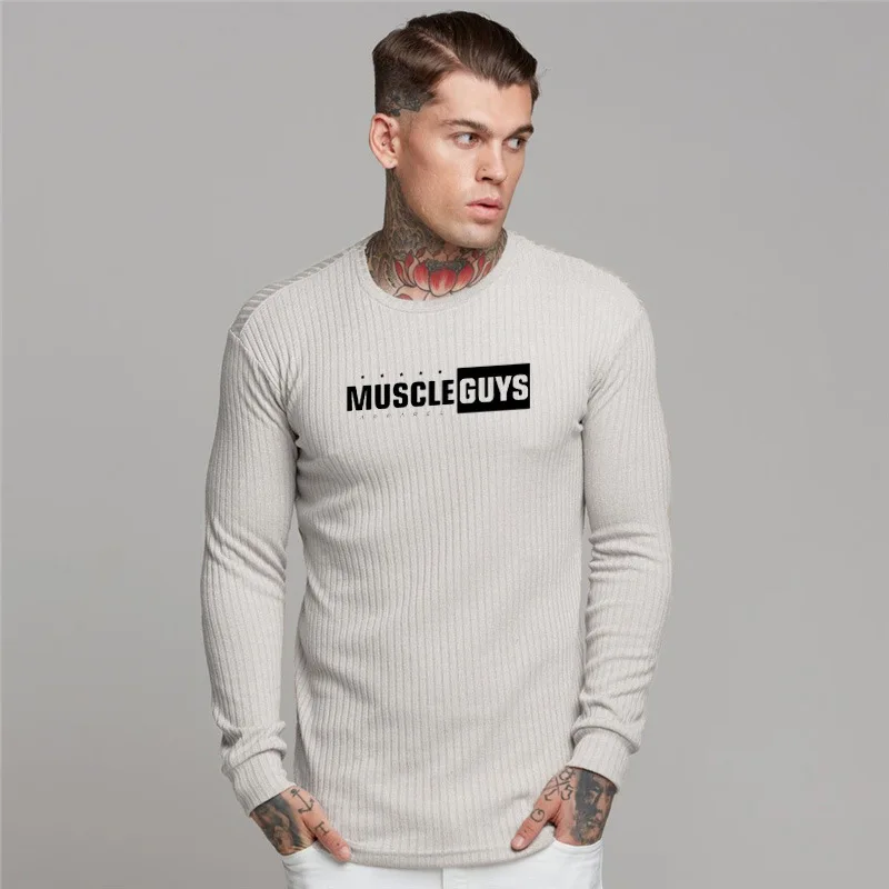 

Men Active Quick Dry Round Neck T Shirts Athletic Running Gym Workout Long Sleeve Tee Tops, 2 colors