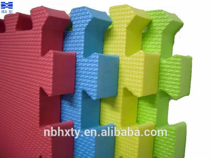 
environmental soft floor puzzle EVA baby mat Huaxu 