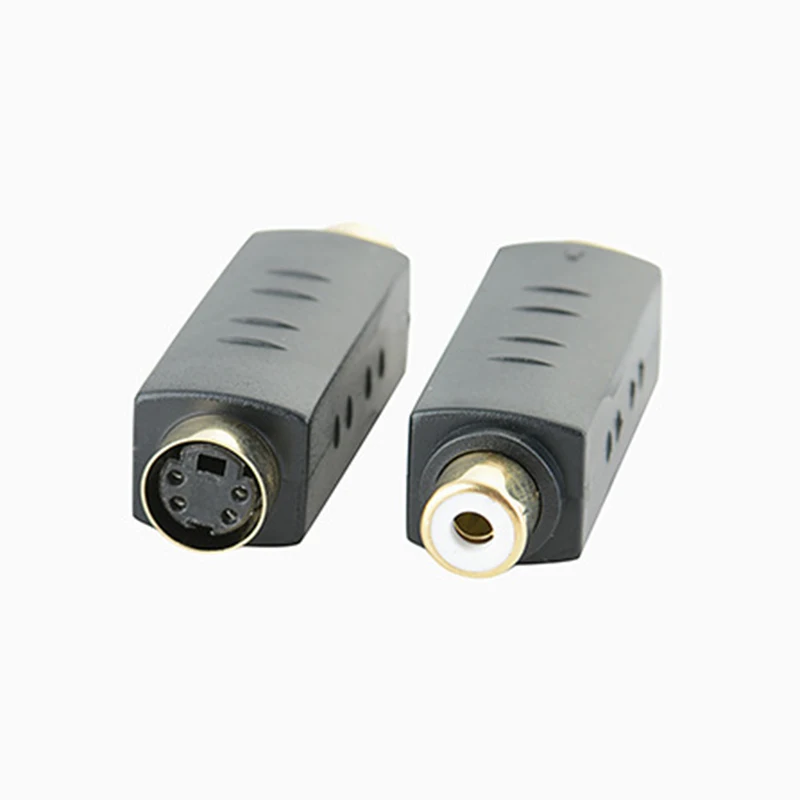 s-视频插头公转rca母音频视频av转换器适配器 - buy s video to rca