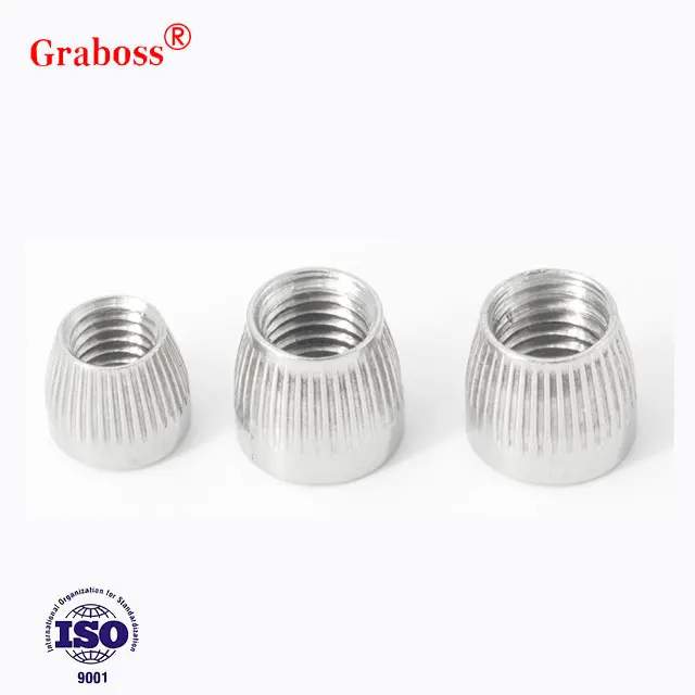 Stainless Steel Wheel Acorn Conical Tapered Knurl Cone Lock Nut Buy