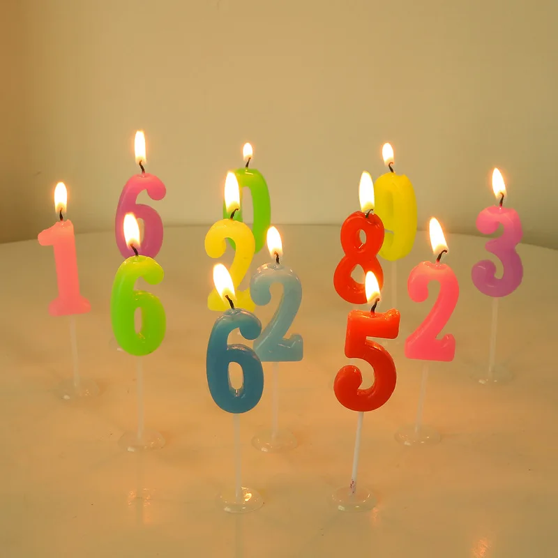 Tall Thin First Fireworks Birthday Candle Party - Buy Singing Age Wax ...