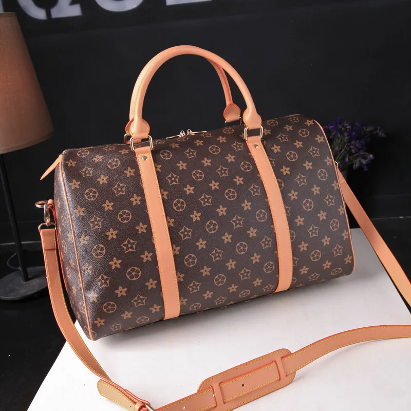 

Foreign trade old flower travel bag Europe America men women portable handbag