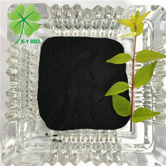 
Best Selling high quality 100% Solubility Shiny Potassium Humate Powder 