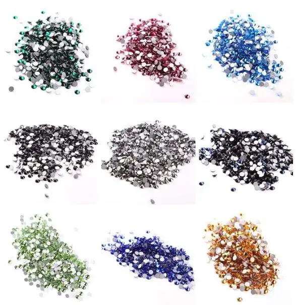 

Honor of crystal High-quality Shiny Ab Flat Back Rhinestones Bulk Crystal For Diy Nails Decoration