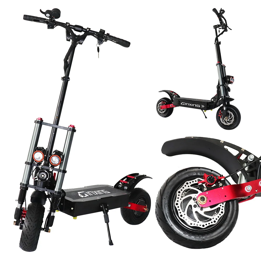 

2021 INXING V7 No Tax 11inch 60V Dual Motor Folding 5600W Electric Scooters adult With Large Display