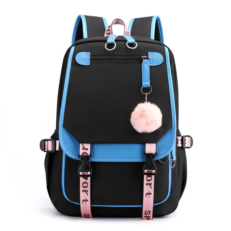

Custom Guaranteed Quality Kids Backpack Waterproof School Bag Girls, 6 colors