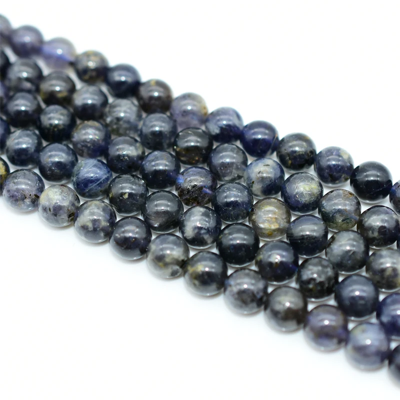 

Trade Insurance  High Quality Natural Cordierite Loose Beads