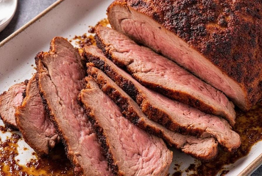 Beef brisket close up