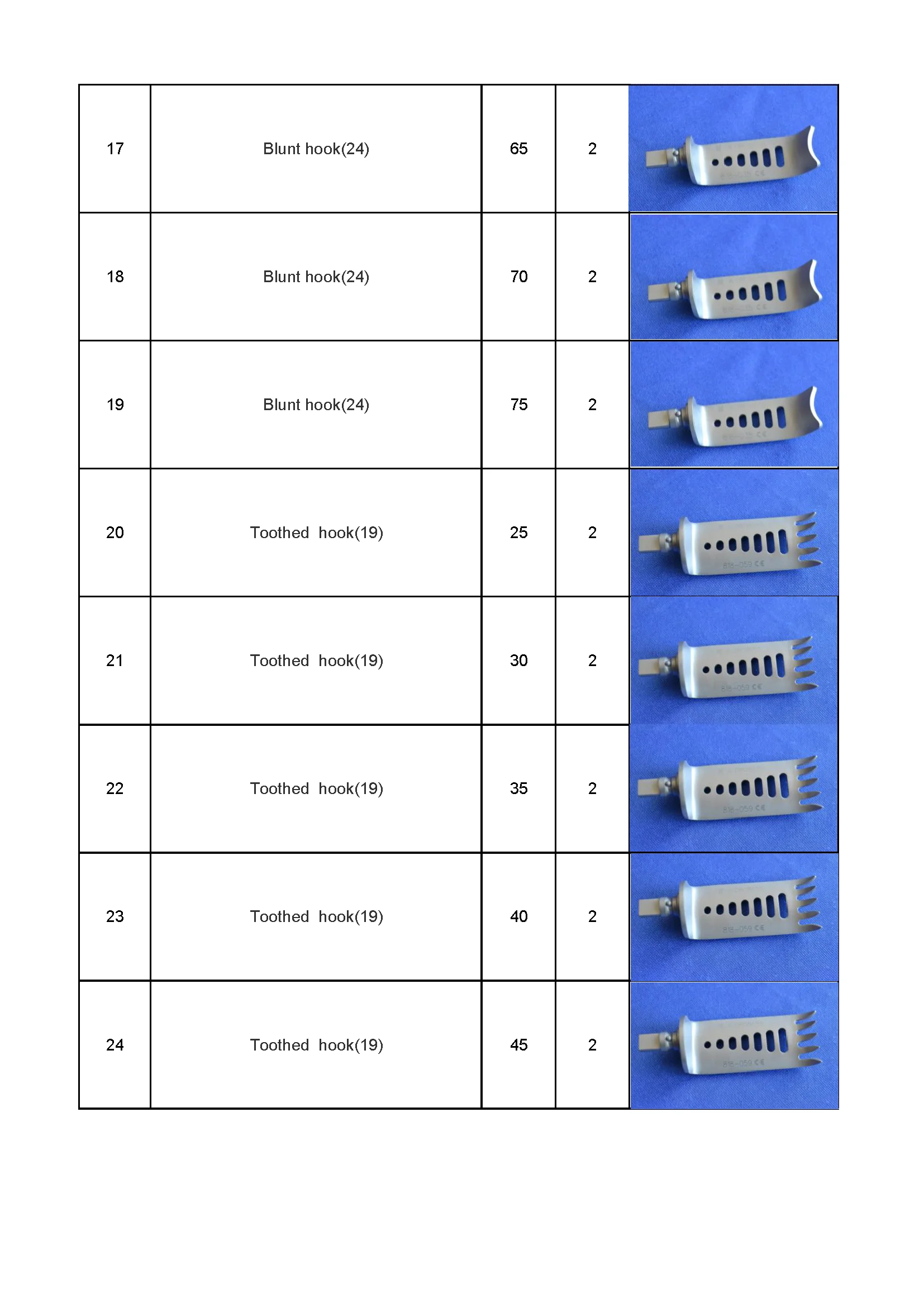 Spine retractor instru35