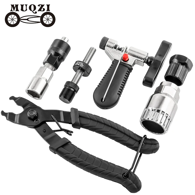 

MUQZI Bicycle Repair Tool Set Chain Freewheel wrench Bottom Bracket Remover Wrench Crank Tools