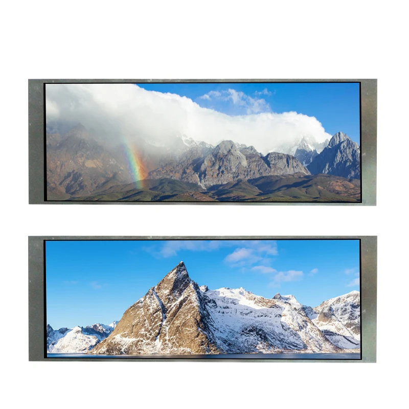 6.8 inch IPS lcd custom tft display 480*1280 resolution with high contrast ratio MIPI 4 lane 40pin interface automotive display