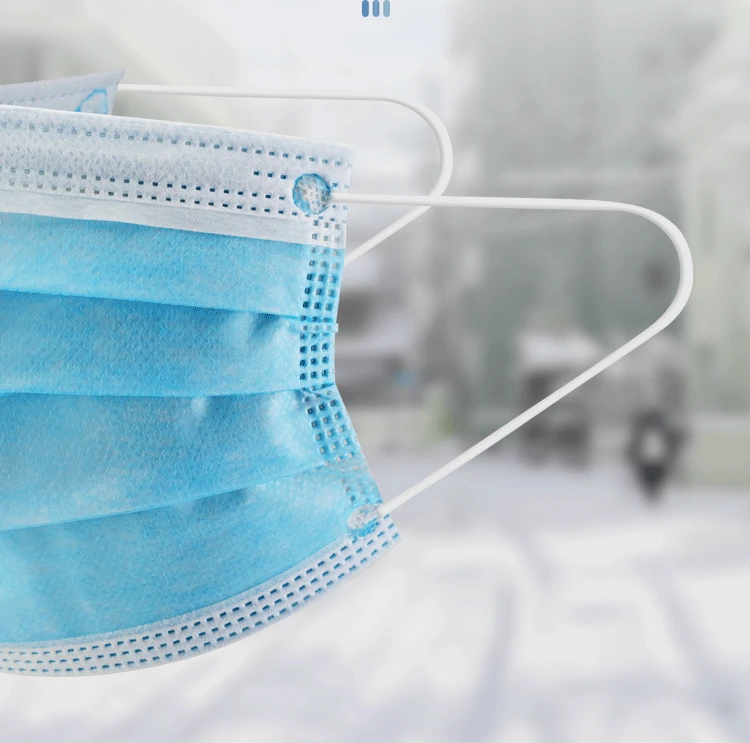 Disposable face mask 3 ply face mask earloop n95 for personal
