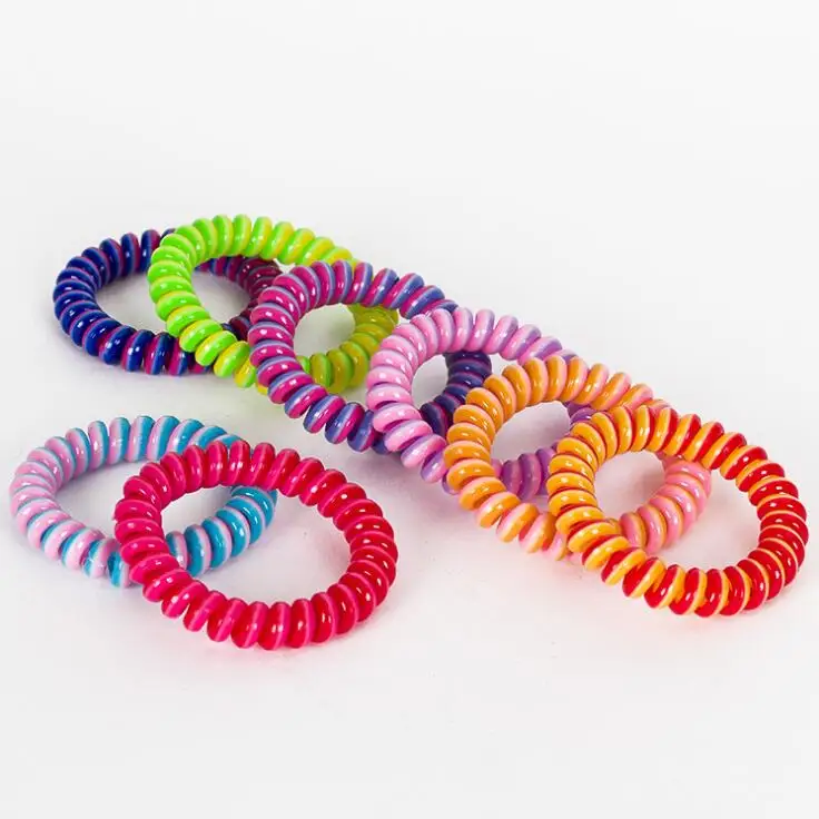 

OEM Customized Baby Spring Coilil Mosquito repellent bracelet anti mosquito BUG-OUT, Green,blue,yellow,pink,red