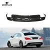 Carbon Fiber CLA250 Rear Bumper Diffuser for Mercedes Benz CLA200 Sport CLA45 AMG 13-15