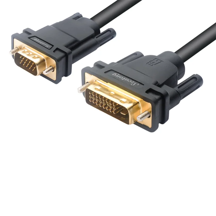 

Hot 1.8M with AG6200 chip dvi to VGA adapter cable DVI to VGA conversion cable adapter