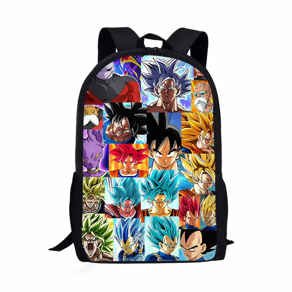 

custom canvas Dragon Ball laptop outdoor gym travel promotional novation men backpack