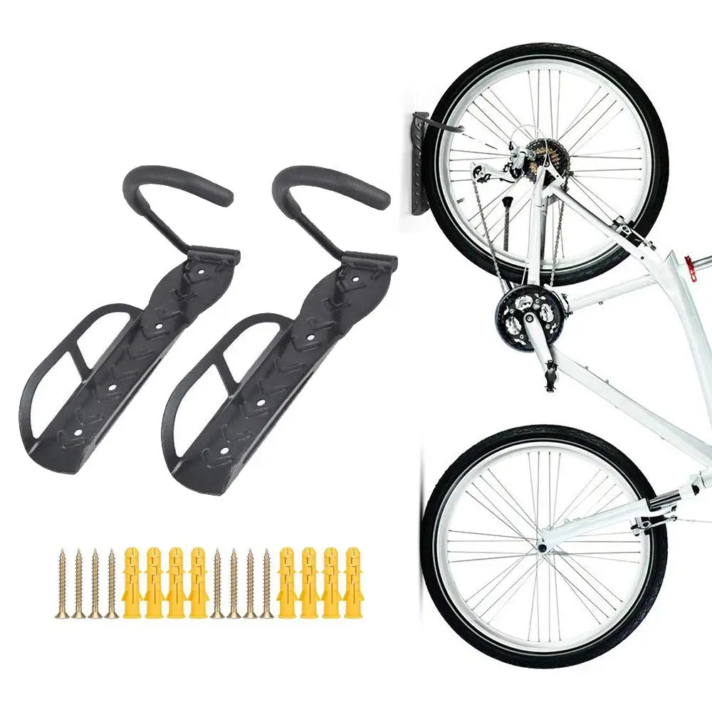

Good selling and price mountain bike hook hang the wall to display, Black and white