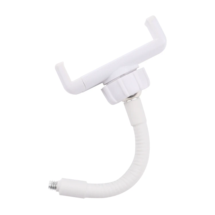 

PULUZ Live equipment Flexible phone Clip Mount Holder with Clamping Base, White
