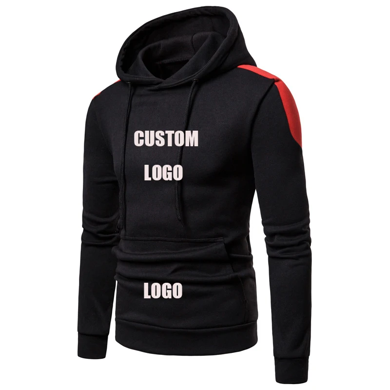 

Free shipping China manufacture cotton hooded pullover sweatshirt premium heavy fleece oversized custom men's hoodies, Customized color