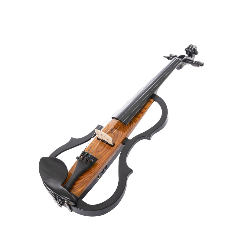 

4/4,3/4,1/2,1/4 shopping wholesale price pink estuche de mahagony electric violin