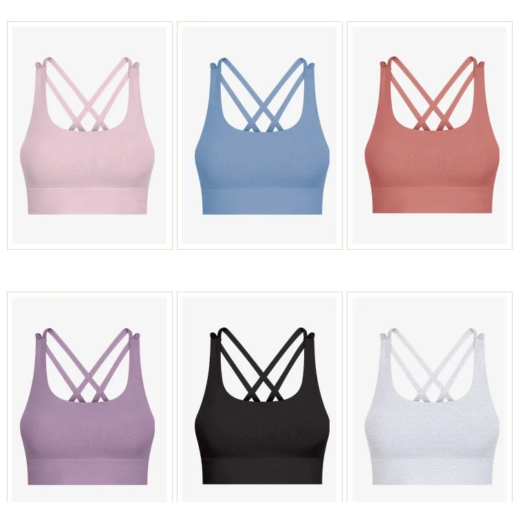 Cross Back Crossback Eco Friendly Crossover Ecofriendly Sport Yoga Bra
