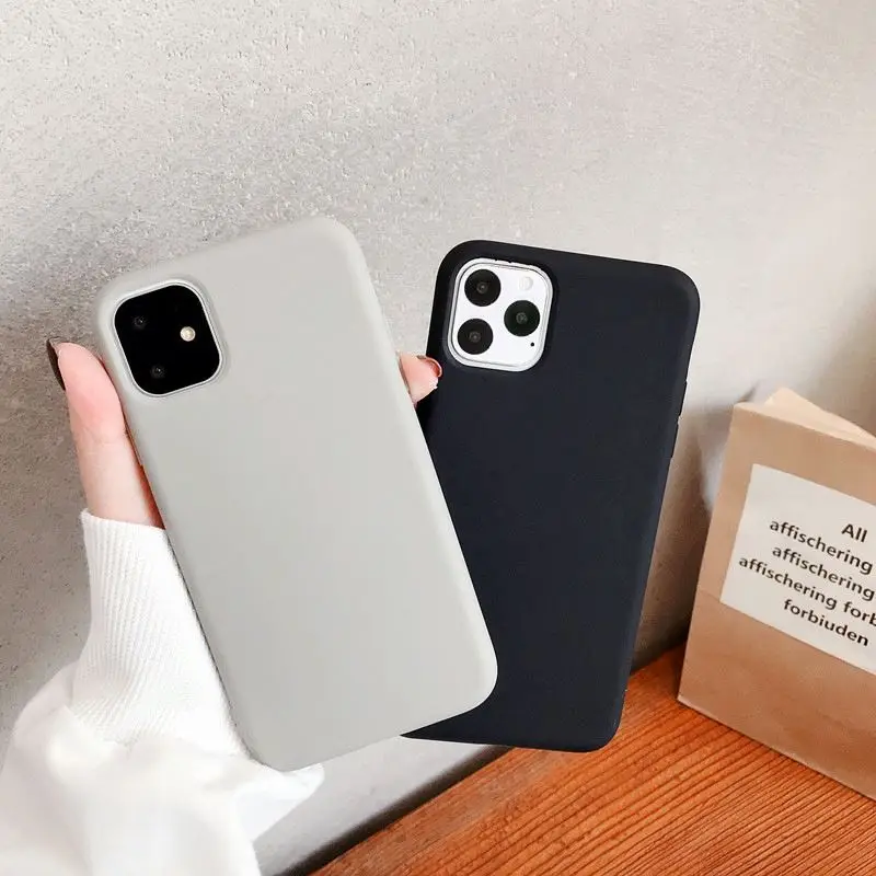 

For iPhone 12 mini 12 pro max Soft Rubber Case With Customized Logo Cover for iPhone 12 11 XS MAX, Full color