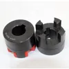 Spider Jaw Shaft Coupling Flexible Red Plastic Rubber Couplings