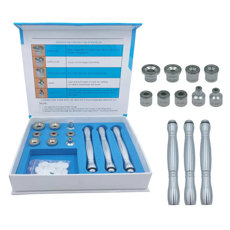 

Promotion top quality cheap price microdermabrasion diamond tips diamond head, Silver