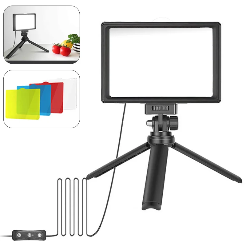 

Rechargeable 66 Bulbs LED Video Light Panel for YouTube Photography Lighting