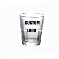 

Personalized wedding party favors clear 20ml shot glass with printed logo