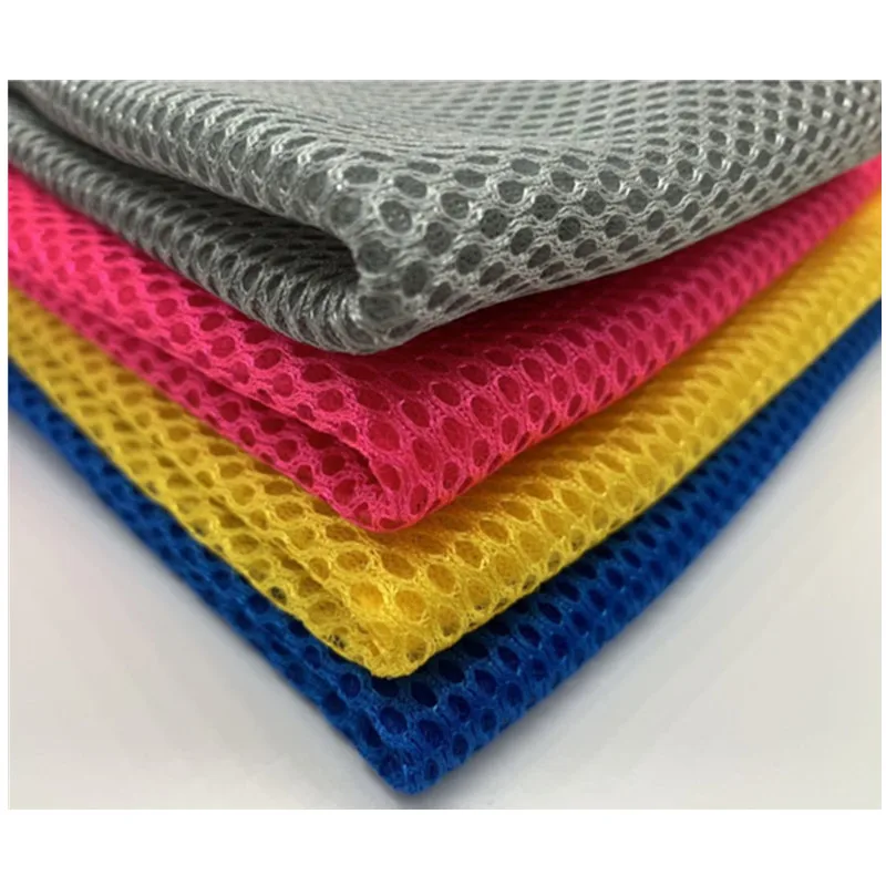 

100%Polyester Warp Knitted Soft 3D Spacer Sandwich Air Mesh Fabric for Office Chair Car Seat Shoes