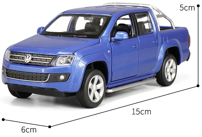 2022 VOLKSWAGEN AMAROK Pickup Metal Diecast retailer Scale Model Car