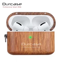 

Customized Wood Retail Boxes For Airpod Pro Cases Friendly Wooden For Airpods Pro 3 With Anti-Lost Hook For Airpods Accessories