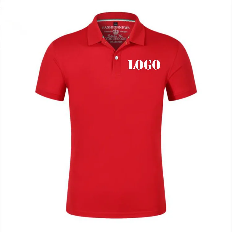 

Men Oversized Clothes Turn Down Collar T-shirt Polo Shirt with Embroidery Logo, Customized color
