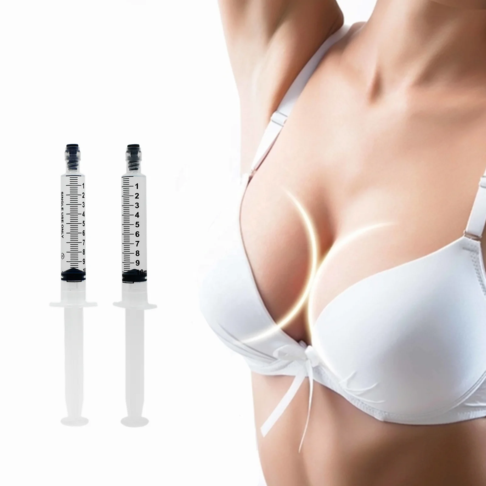 

10ml double cross-linked HA breast increase enlargement inject