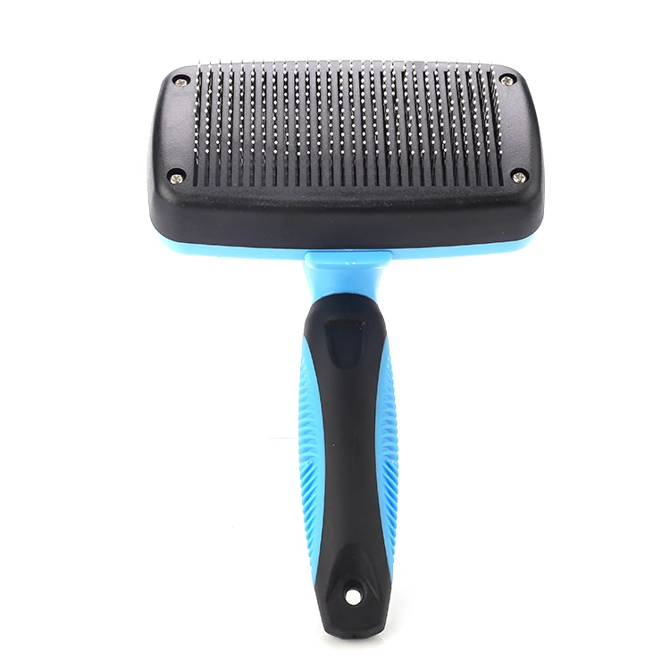 

Deshedding Tool Massage Comb Hair Removal Animal Grooming Cat Pet Dog Comb Brush, Blue/green/purple/orange