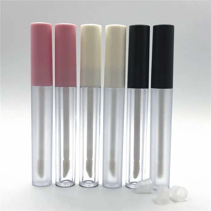 Low Moq 6ml Gold Empty Square Lip Gloss Tubes Containers With Wands ...