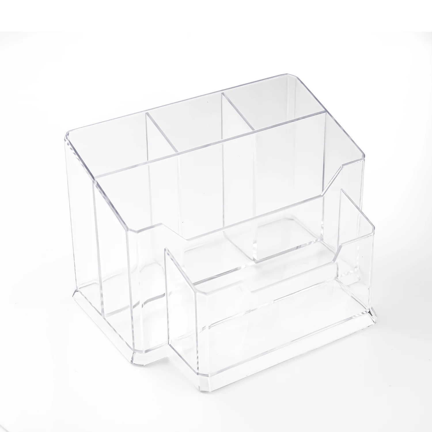 Wholesale Good Quality Acrylic Material Nail Brush Pen Holder Nail Art Tools Storage Box Multi Function Manicure Tools Holder