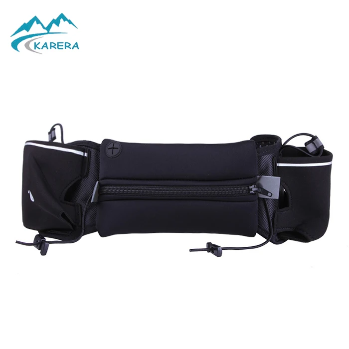 

Sport Hydration Running Belt Waist Pack Fanny Bag with Bottle Pocket, 4 optional