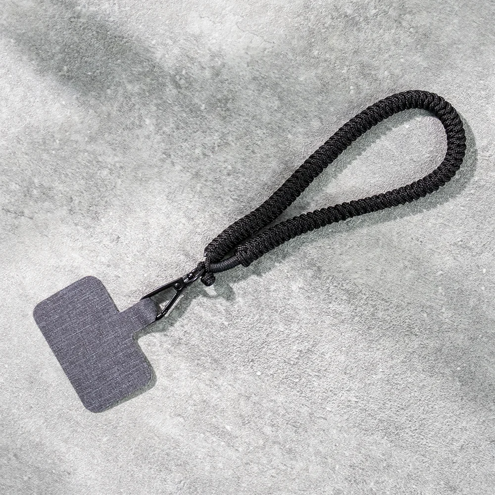 

Cell Phone Lanyard Key Chain Holder Adjustable Nylon Phone Wrist Strap for iphone ,for Samsung Any Smartphones Phone Lanyard, Black,grey,green,white,clear