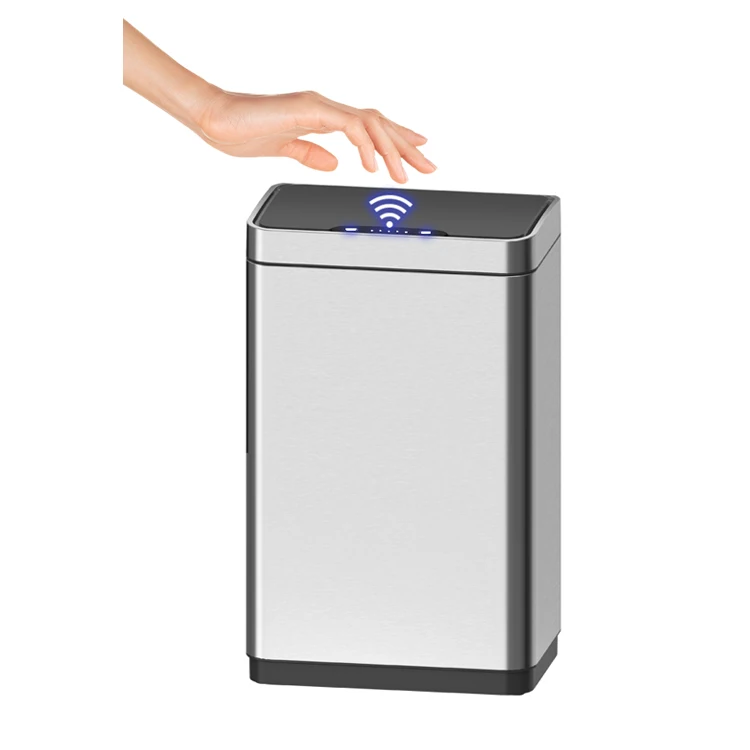 

Electronic Dustbin Automatic Smart Trash Bin Sensor Waste Bin Big Capacity
