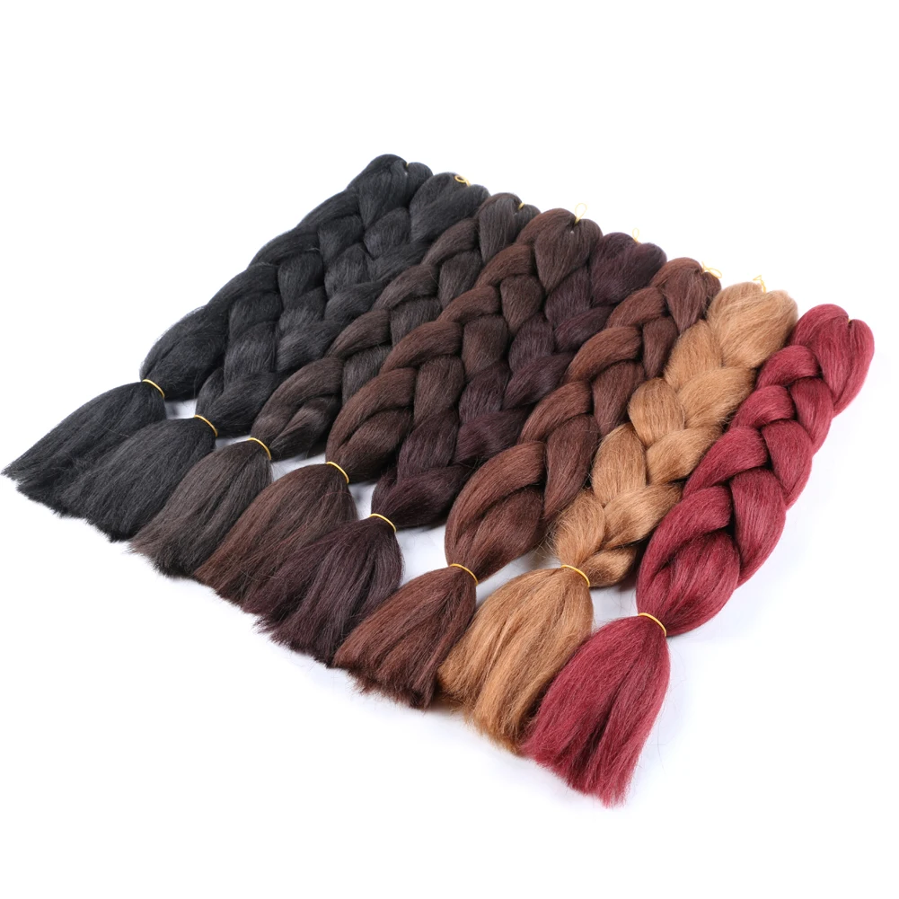 

Wholesale Easy Install Synthetic Extensions Jumbo Braids Hair Fibre Braiding Hair Supplies