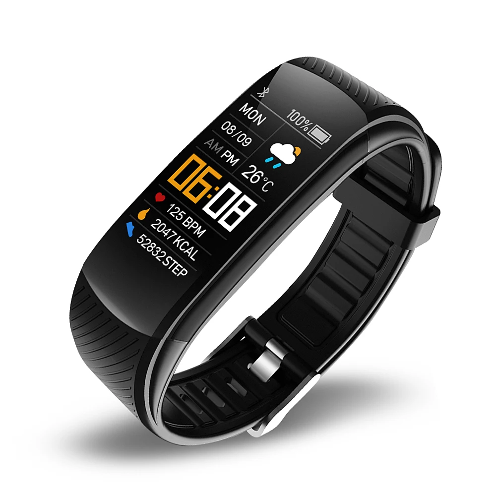 

New Arrival cheap Smart Watch C5S Health Monitoring Smart Bracelet Fitness Band ECG+PPG+HRV Blood Oxygen IP68 Smart Bracelet
