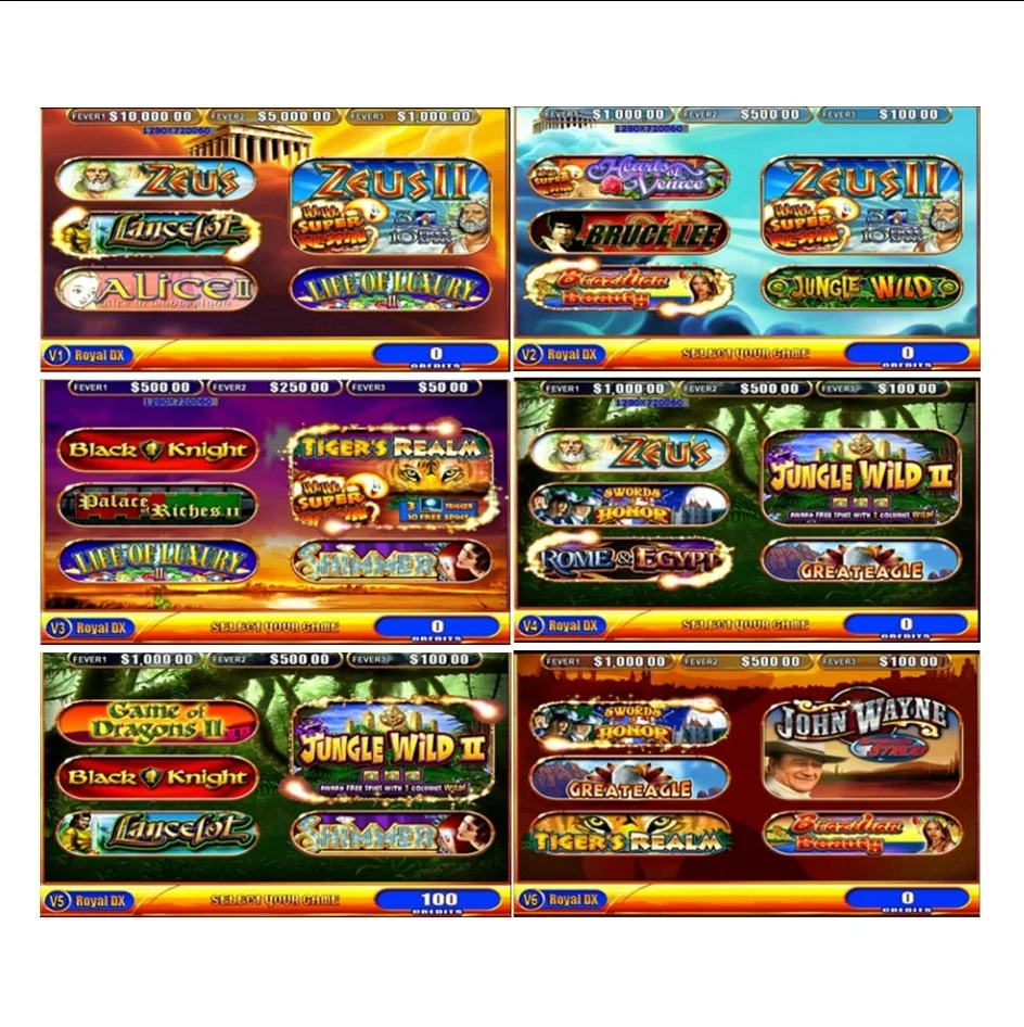 

ROYAL DX 5 in 1 casino game board for casino machine