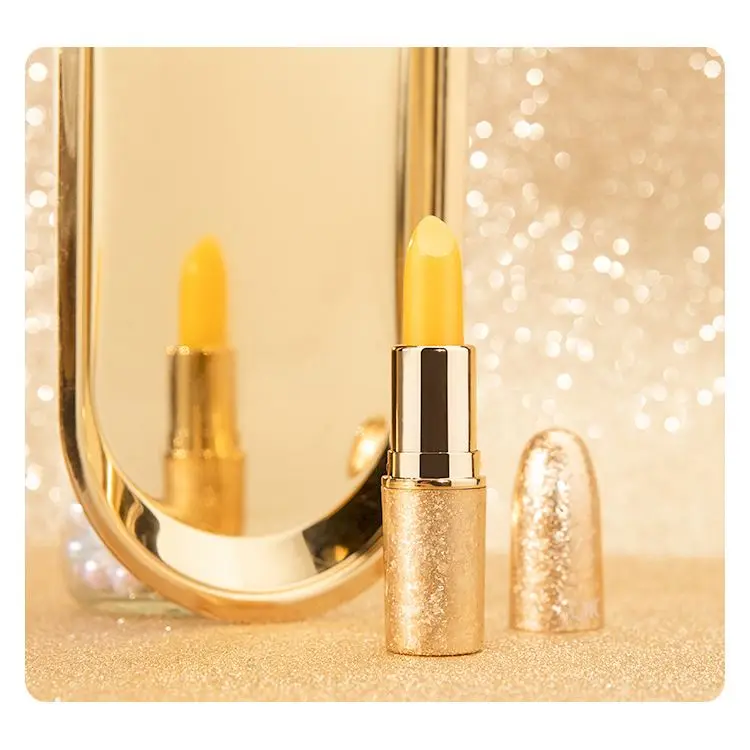 

QIC Gold Bullet Package Anti Cracking Temperature Change Moisturizing Lipstick for Lips Care