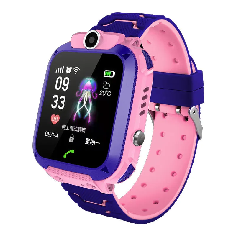 

Free Shipping Dropshiping Kids Smart Watch 1.44 in Electronic Fence Video Call 2G SIM Card Children Android Phone Watch