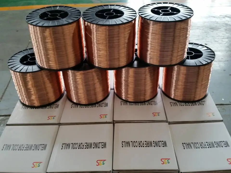 Cooper Coated Welding Wire For Coil Nails Buy Copper Coated Welding