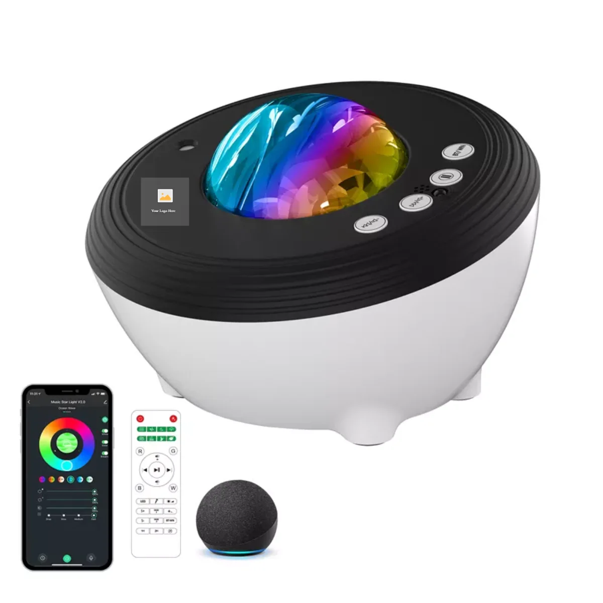 aurora smart projector night light