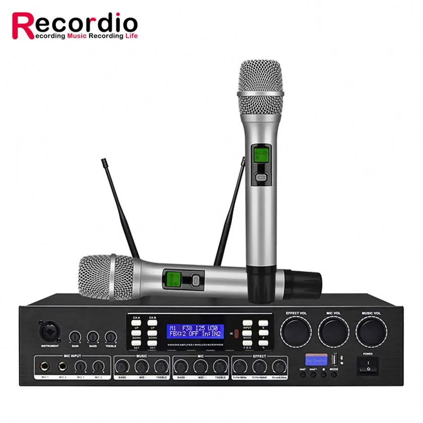 

GAW-L900 Best Quality China Manufacturer Professional Uhf Wireless Microphone Made In China, Black