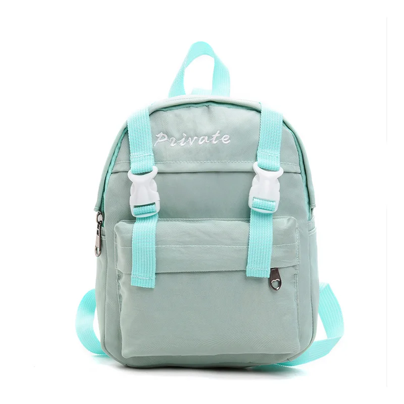 

Sandro Us Hot Sale Waterproof Black Backpacks Canvas Backpack Kids Bag School, Light blue or custom